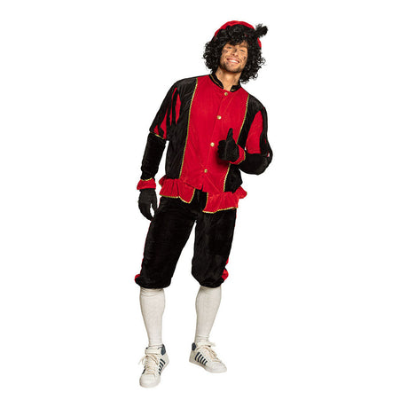 Boland volwassenenkostuum piet rood - xl