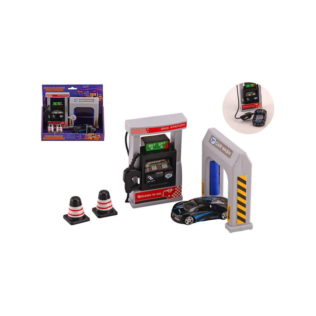 Set da gioco con auto Johntoy 13x10x17 cm
