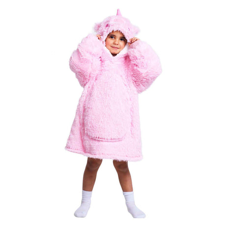 Noxxiez coccolosa felpa con cappuccio piccolo maglione unicorno, 3-6 anni