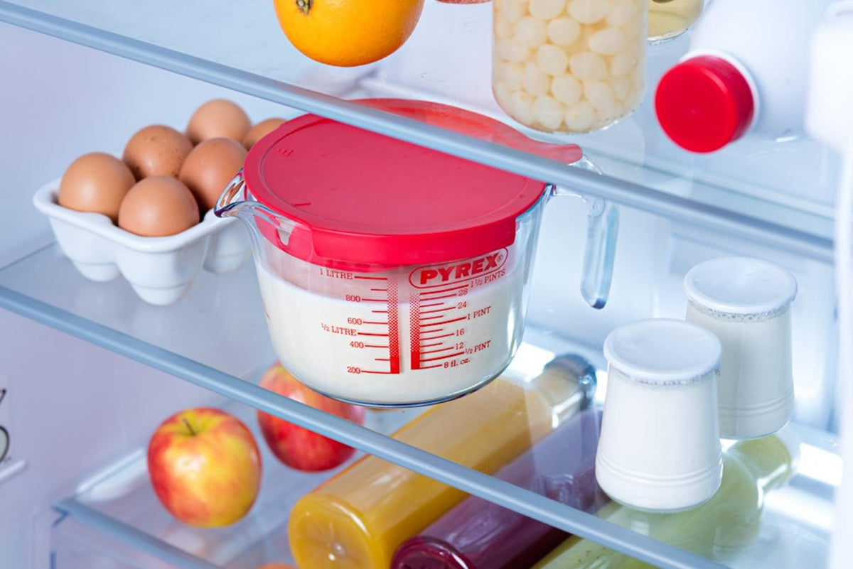 Misurino Pyrex con coperchio 1l