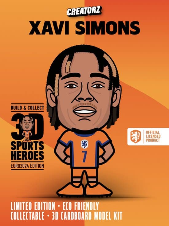 Oku creatorez 3d xavi simons eroi dello sport