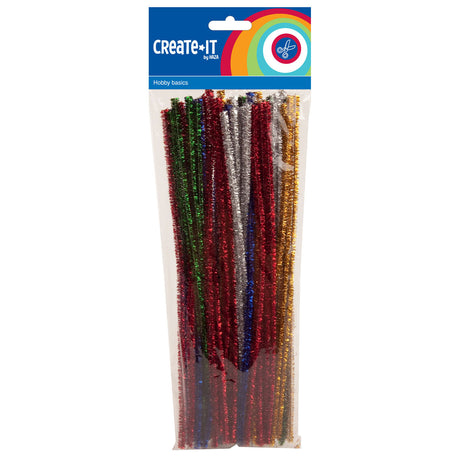 Haza Witbaard Chenille Glitter, 50 °.