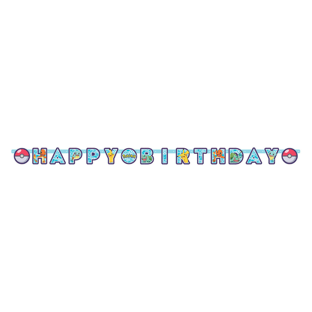 Haza Witbaard Pokemon letterlinger buon compleanno
