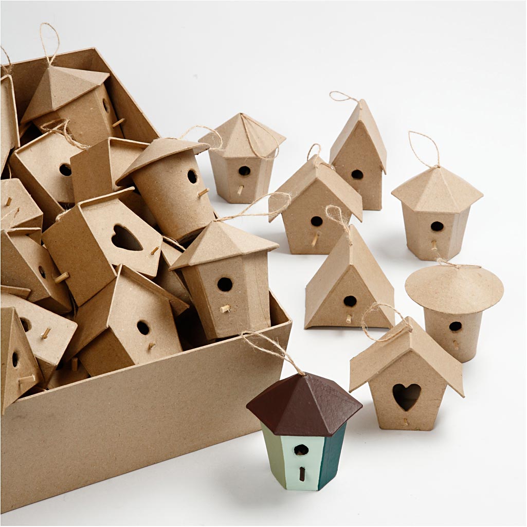 Azienda creativa https: www.cchobby.nl mini-casette-per-uccelli-h-7-cm-6x10-pezzo-1-scatola