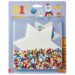 Perline termoadesive Hama 1100 pezzi viaggi nello spazio | 3 pezzi