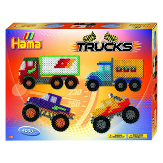Set di perline da stiro Hama camion 4000 pezzi