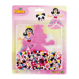 Set di perline termoadesive Hama midi - principessa, 1100 pz.