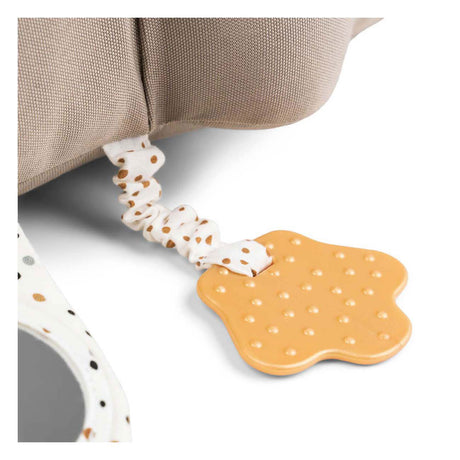 Done by Deer Tummy Time Toy coccodrillo beige
