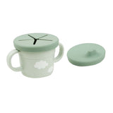 Done by deer snack tazza con beccuccio verde cocco, 215ml