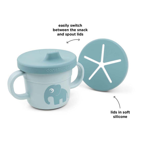 Done by deer tazza con beccuccio elphee blu, 215 ml
