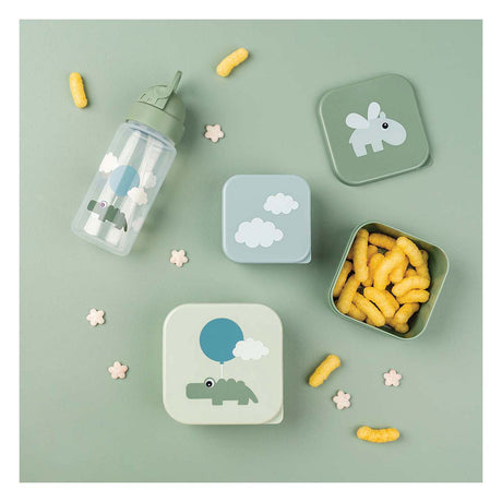 Done by deer box snack nuvole felici verde, 3 pz.