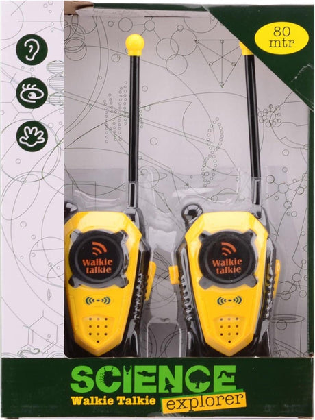 Walkie-talkie per esploratore scientifico Johntoy