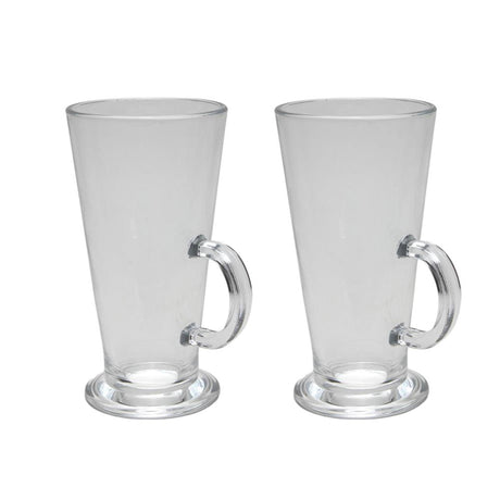 Svenska living bicchiere da latte machiato set da 2 pezzi 280ml