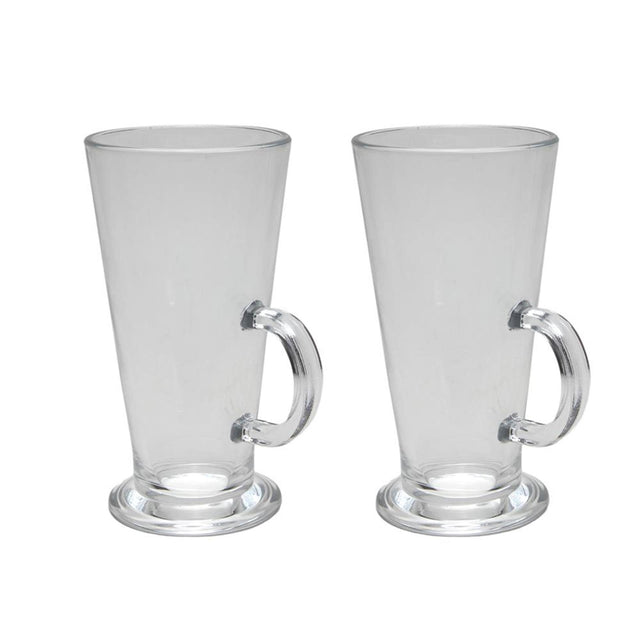Svenska living bicchiere da latte machiato set da 2 pezzi 280ml