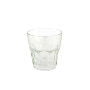 Bicchiere sfaccettato 8x8,5 cm 240 ml scatola da 6