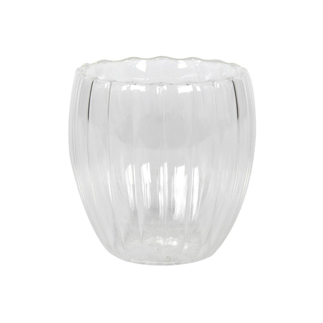 Svenska living set di bicchieri zucca doppia parete 2 pezzi ø8,5x9cm 260ml