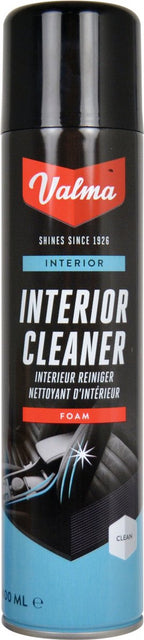 Valma Interior Cleaner - detergente in schiuma per interni auto - rimuove sporco e macchie - adatto per pelle e plastica - 400ml