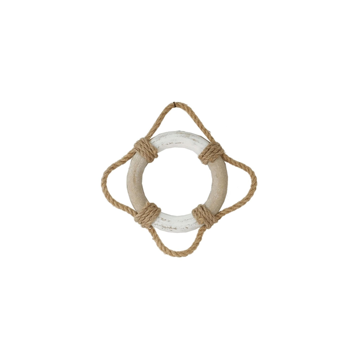 Salvagente decorativo Gerkimex in legno 14,5x14,5x2,5 cm