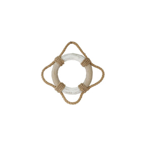 Salvagente decorativo Gerkimex in legno 14,5x14,5x2,5 cm