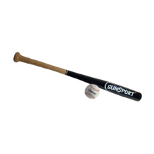 Tattica bex sunsport mazza da baseball con palla, 71 cm