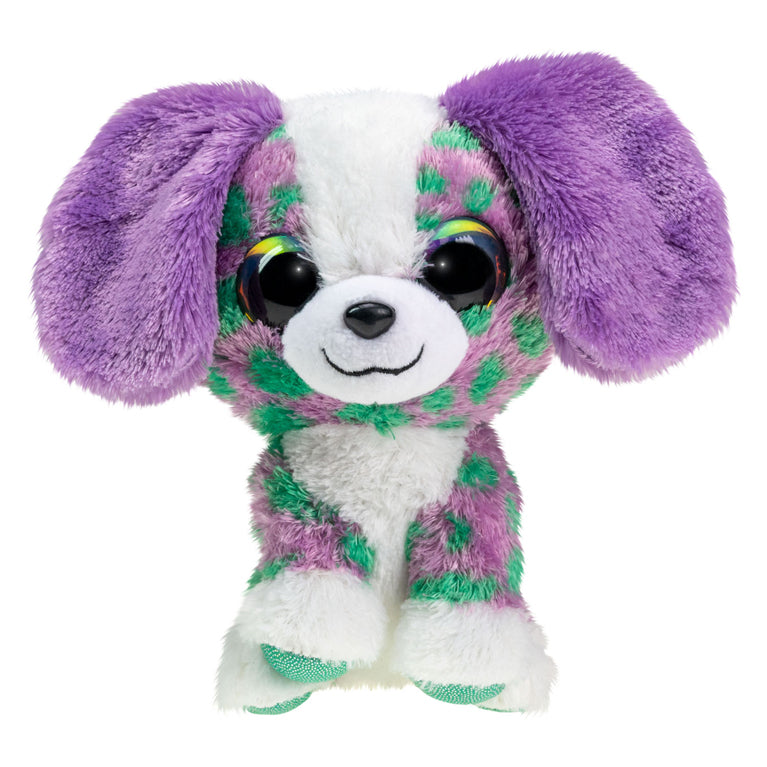 Lumo stelle peluche cane peluche rekku 15 cm con grandi occhi.