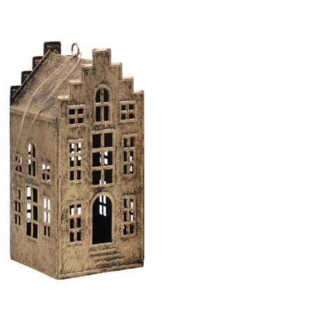Ciondolo decorativo atmosfera signorile casa oro antico 6x6x14,5 cm