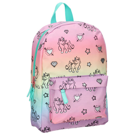 Zaino Milky Kiss con arcobaleno e unicorni