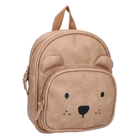 Zaino Kidzroom Porto Beary in pelle eccitata