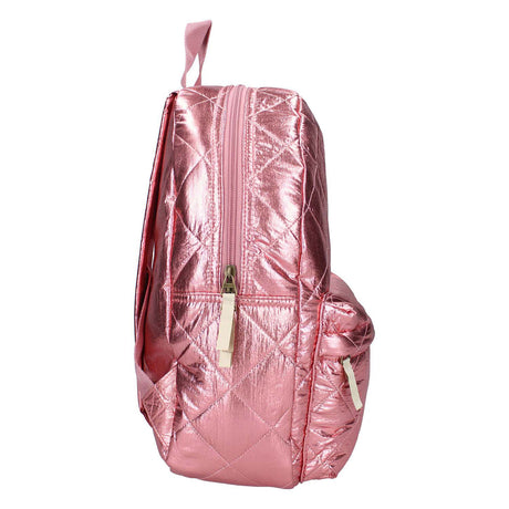 Zaino Milky Kiss Lush Life rosa metallizzato
