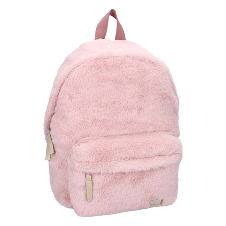 Zaino Milky Kiss il fattore wow soffice rosa chiaro