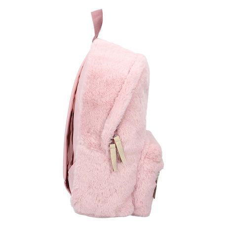 Zaino Milky Kiss il fattore wow soffice rosa chiaro