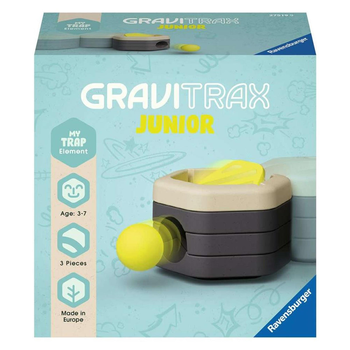 Trappola per elementi junior Ravensburger Gratrax