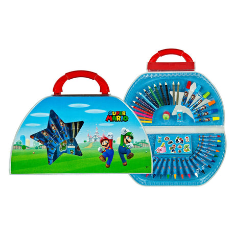 Custodia colorata Super Mario senza marchio, 51 pezzi.