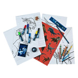 Set di torri di cancelleria Undercover Jurassic World, 35 pezzi.