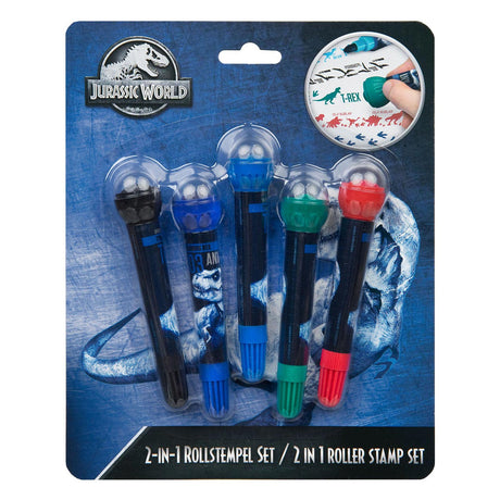 Rotolo di pennarelli per timbri Undercover Jurassic World, 5 pz.