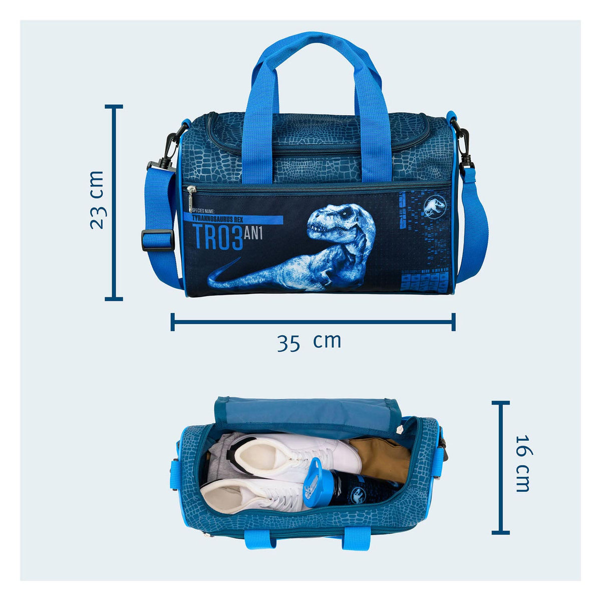 Borsa sportiva Undercover Jurassic World