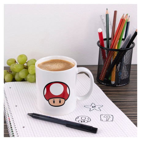 Tazza di Super Mario sotto copertura