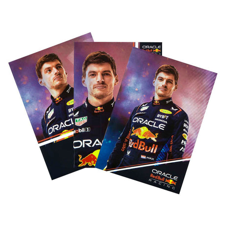 Set quaderno Undercover Red Bull Racing Max Verstappen, 3 pz.