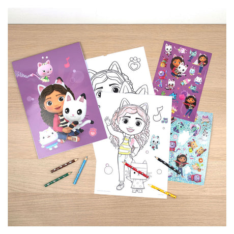 Set di colori sotto copertura Gabby's Doll House