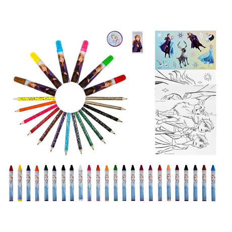 Custodia da colorare Undercover Disney Frozen, 51 pz