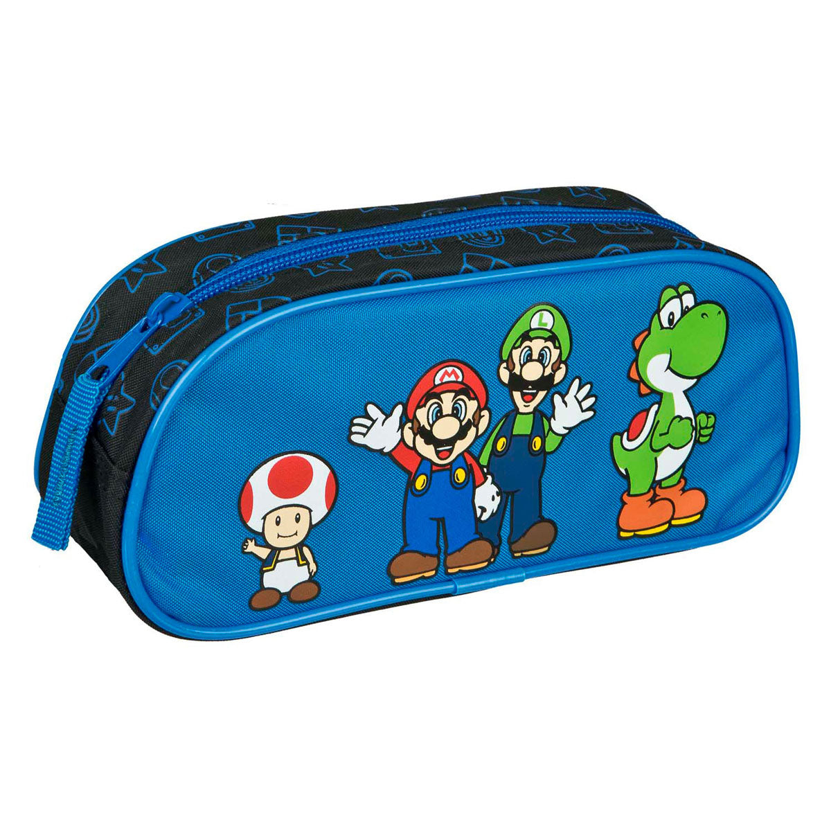 Astuccio Undercover Super Mario blu con cerniera