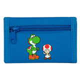 Portafoglio sotto copertura super mario blu