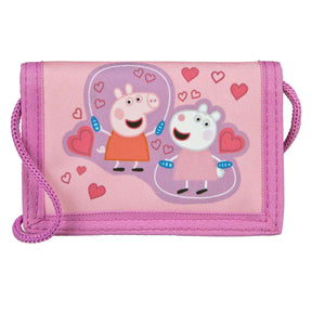 Portafoglio Peppa Pig sotto copertura