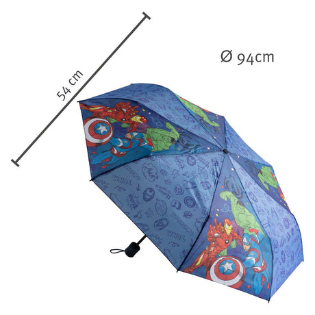 Ombrello sotto copertura avengers 94 cm Ombrello per bambini Marvel multicolore.