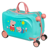 Trolley sotto copertura cavalcabile Peppa Pig