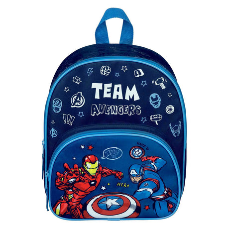 Zaino Undercover degli Avengers con tasca frontale
