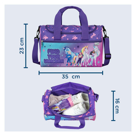 Borsa sportiva sotto copertura unicorn academy