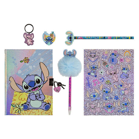 Punto fermo diario glitter Undercover - 6 pezzi.