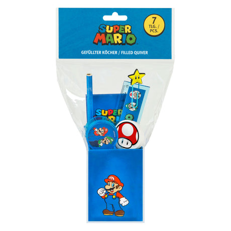 Set da scrivania Super Mario - 7 pezzi.