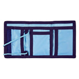 Portafoglio sotto copertura blu